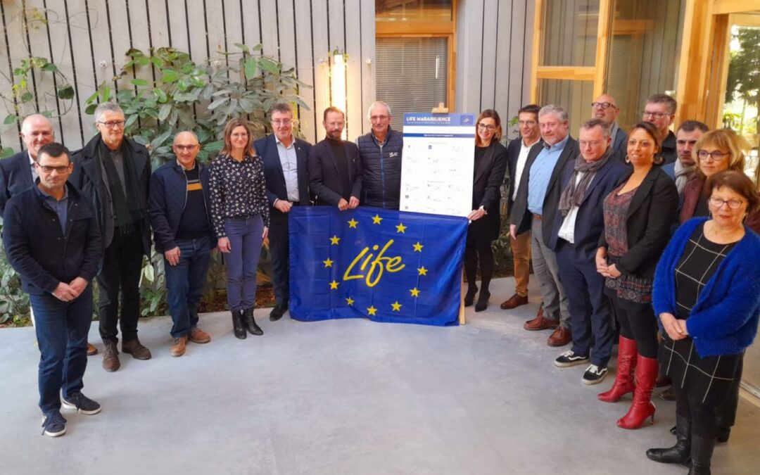 Lancement du projet LIFE Maraisilience