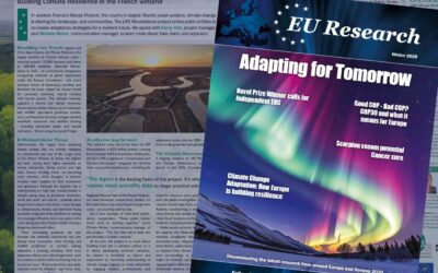 Article EU Research « Construire la résilience climatique du Marais poitevin »
